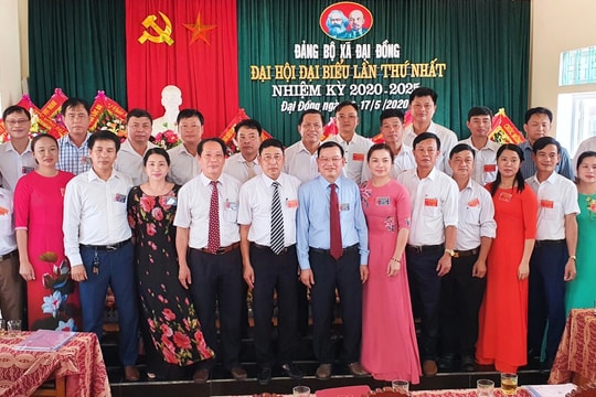 Đại hội Đảng bộ xã Đại Đồng, huyện Thanh Chương nhiệm kỳ 2020 - 2025