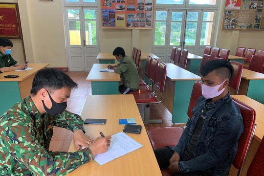 Phát hiện 5 người nhập cảnh trái phép tại Nghệ An