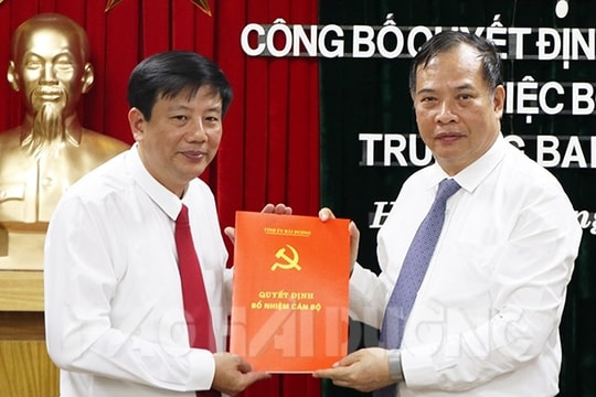 Bổ nhiệm nhân sự 6 tỉnh, thành