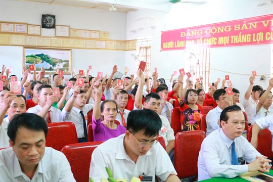 Đại hội Đảng bộ xã Thanh An (Thanh Chương) nhiệm kỳ 2020 - 2025