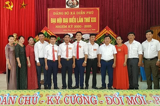Đại hội Đảng bộ xã Diễn Phú (Diễn Châu) nhiệm kỳ 2020 - 2025