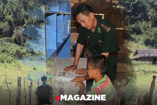 Sáng tình quân dân nơi biên giới