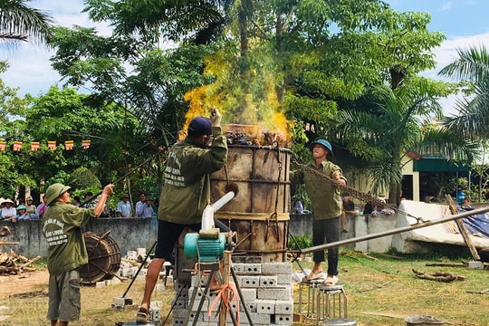 Chùa Kim Liên tổ chức Lễ đúc đại hồng chung 
