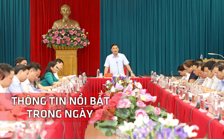 Nghệ An: Thông tin nổi bật ngày 25/5