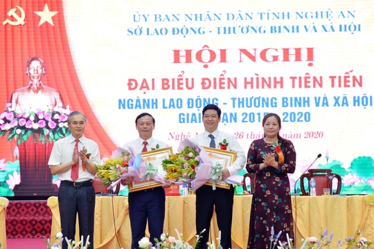 Vinh danh các điển hình tiên tiến ngành Lao động - Thương binh và Xã hội