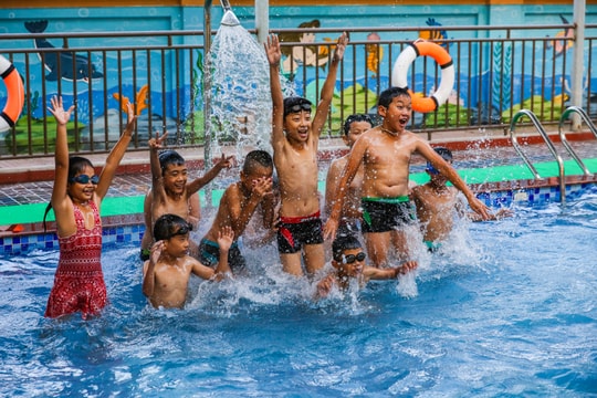 Nghệ An đầu tư tiền tỷ xây bể bơi trong trường học