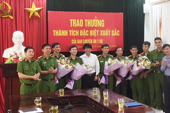 Công an Nghĩa Đàn nỗ lực vì bình yên của nhân dân 