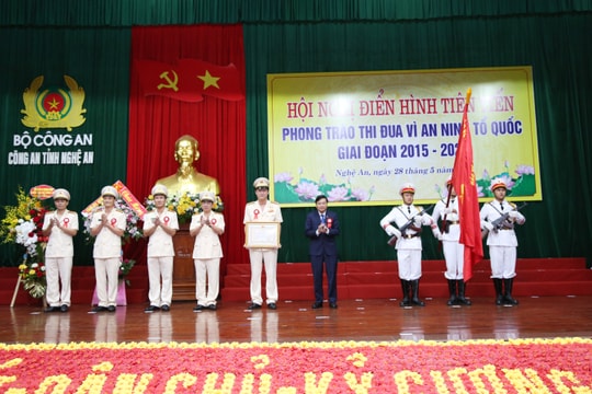 Công an Nghệ An: Nhiều đỉnh cao, mũi nhọn, sức lan tỏa lớn từ phong trào Vì an ninh Tổ quốc 
