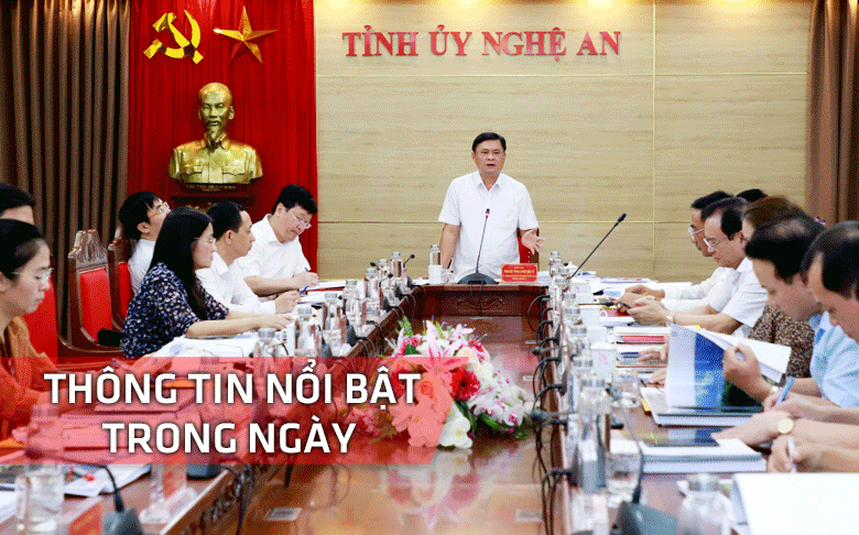 Nghệ An: Thông tin nổi bật ngày 28/5
