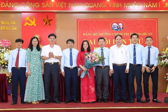 Đại hội Đảng bộ Trường Chính trị tỉnh Nghệ An lần thứ IX, nhiệm kỳ 2020 – 2025