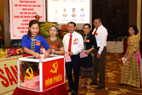 Danh sách Ban Chấp hành Đảng bộ, Ban Thường vụ Huyện ủy Con Cuông nhiệm kỳ 2020 - 2025