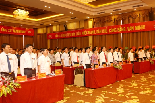 Khai mạc Đại hội đại biểu Đảng bộ huyện Con Cuông lần thứ XXVII, nhiệm kỳ 2020 – 2025