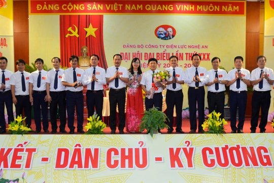 Đại hội đại biểu Đảng bộ Công ty Điện lực Nghệ An nhiệm kỳ 2020 - 2025