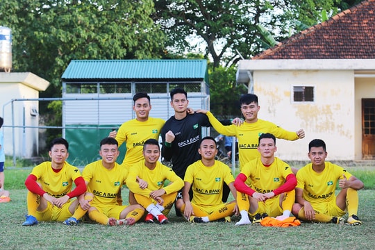 Cầu thủ Sông Lam Nghệ An hưng phấn trước trận gặp Bà Rịa - Vũng Tàu