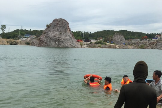 Đã tìm thấy thi thể 2 học sinh đuối nước ở Nghệ An