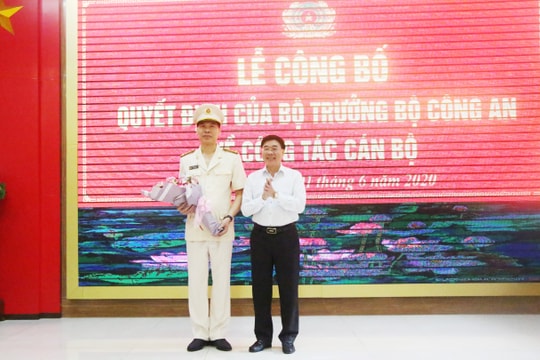 Nghệ An có tân Phó Giám đốc Công an tỉnh