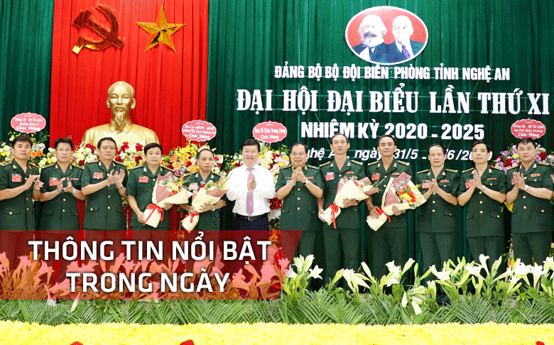 Nghệ An: Thông tin nổi bật ngày 1/6