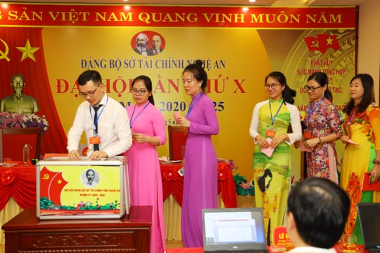 Các tổ chức Đảng thuộc Đảng bộ Khối CCQ tỉnh Nghệ An cơ bản hoàn thành đại hội