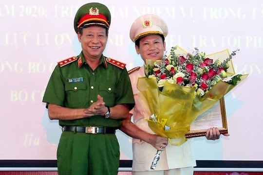 Bộ Công an điều động, bổ nhiệm nhiều lãnh đạo công an tỉnh, thành phố và đơn vị chức năng