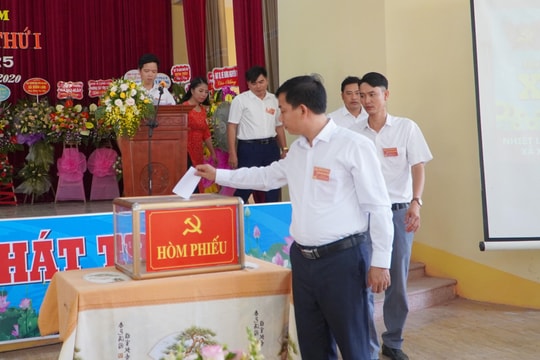 Đại hội đại biểu Đảng bộ xã Xuân Lam, nhiệm kỳ 2020 - 2025