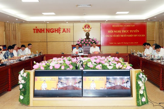 Nghệ An đề xuất nâng cấp phần mềm quản lý cho kỳ thi tốt nghiệp THPT năm 2020