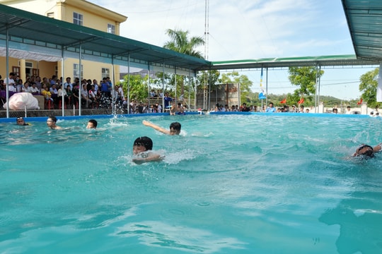 Nghệ An phát động toàn dân tập luyện môn bơi, phòng chống đuối nước