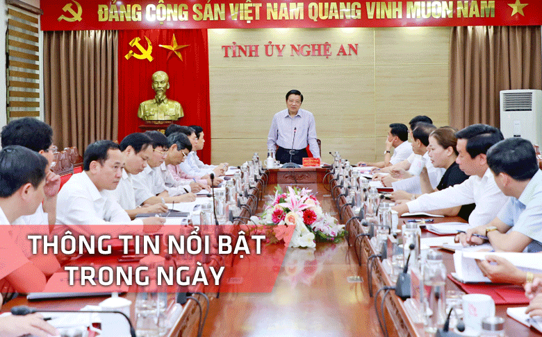 Nghệ An: Thông tin nổi bật ngày 6/6