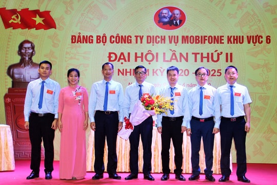 Đại hội Đảng bộ Công ty Dịch vụ MobiFone Khu vực 6 nhiệm kỳ 2020 - 2025
