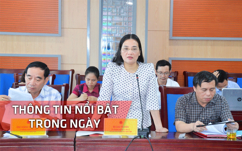 Nghệ An: Thông tin nổi bật ngày 9/6