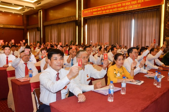 Khai mạc phiên trù bị Đại hội Đảng bộ thị xã Cửa Lò lần thứ VI, nhiệm kỳ 2020 - 2025