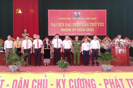 Đại hội Đảng bộ thị trấn Kim Sơn (Quế Phong) nhiệm kỳ 2020 - 2025