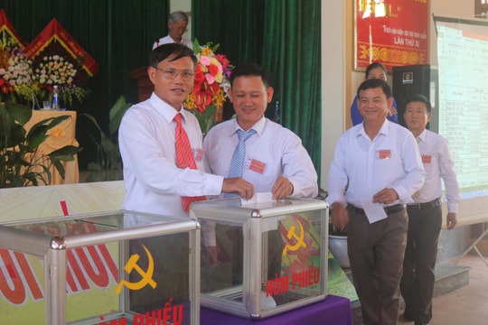 Đại hội đại biểu Đảng bộ xã Quỳnh Hưng (Quỳnh Lưu) nhiệm kỳ 2020 - 2025