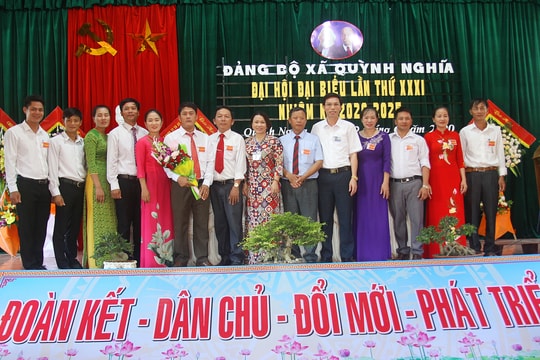 Đại hội đại biểu Đảng bộ xã Quỳnh Nghĩa (Quỳnh Lưu) nhiệm kỳ 2020 - 2025
