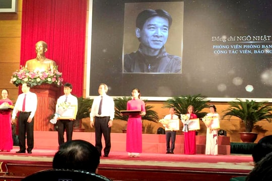 Hai Nhà báo ở Nghệ An được tôn vinh 'Người làm báo tiêu biểu' toàn quốc
