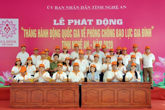 Phát động 'Tháng hành động Quốc gia về phòng, chống bạo lực gia đình'