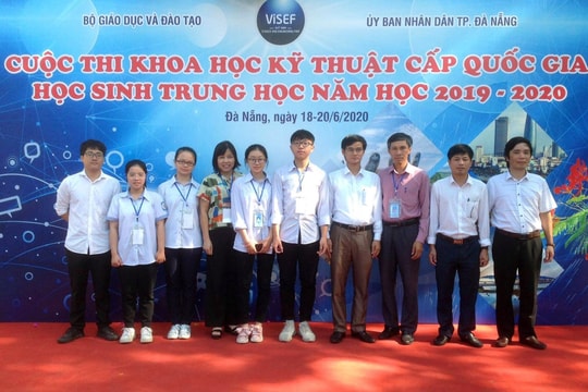Nghệ An giành giải Nhất tại Cuộc thi Khoa học kỹ thuật cấp quốc gia
