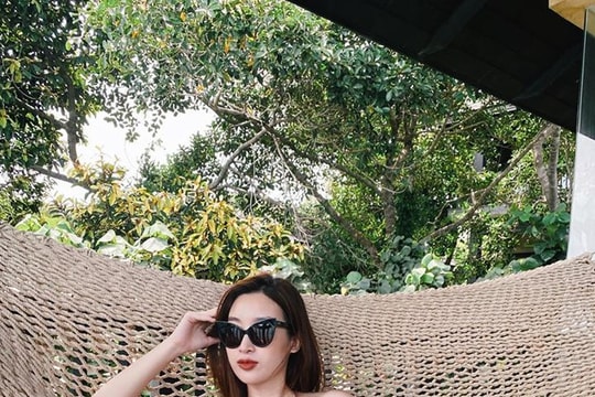 HIếm khi khoe ảnh bikini, Hoa hậu Đỗ Mỹ Linh khiến fan 'phát sốt'