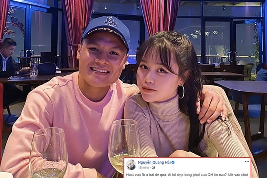 Quang Hải bị hack Facebook, lộ tin nhắn riêng tư