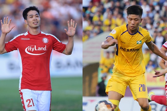 Cảm xúc trái ngược của Công Phượng và Văn Đức ngày thầy Lee dự khán sân Vinh