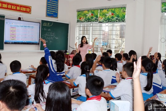 Nghệ An: Thông qua Đề án nâng cao chất lượng dạy và học ngoại ngữ