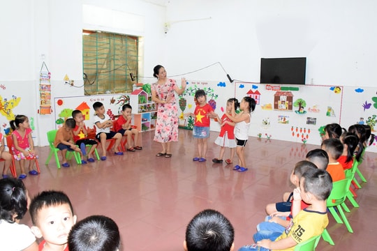 Giáo dục mầm non Tân Kỳ với mục tiêu nâng cao chất lượng toàn diện