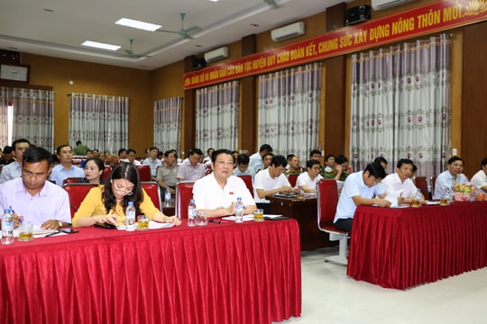 Trưởng Ban Nội chính Trung ương: Cần quan tâm đặc biệt đến những gia đình có công với cách mạng