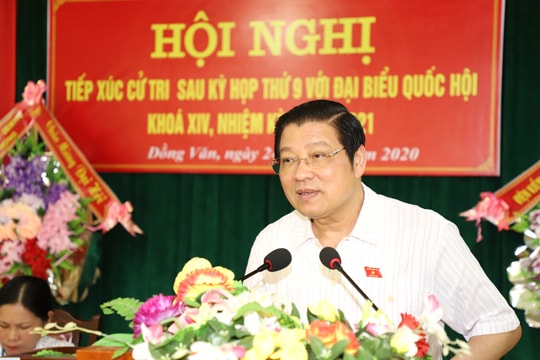 Trưởng Ban Nội chính Trung ương: Cần giải quyết dứt điểm những tồn tại ở dự án Thủy điện Hủa Na