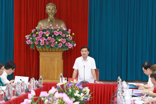 Ban Thường vụ Tỉnh ủy duyệt nội dung, nhân sự Đại hội đại biểu Đảng bộ huyện Diễn Châu