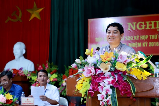 Cử tri Yên Thành kiến nghị hỗ trợ xây dựng lại nhà văn hóa khối, xóm sau sáp nhập