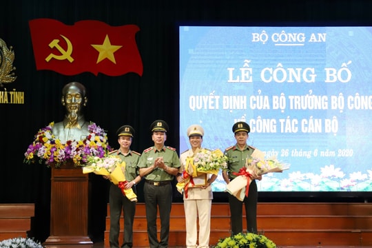 Phó Giám đốc Công an Nghệ An được điều động giữ chức Giám đốc Công an tỉnh Hà Tĩnh