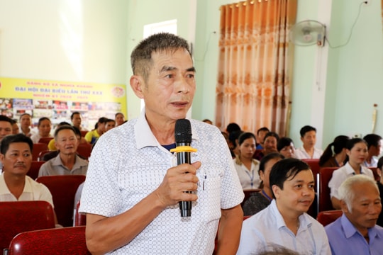 Cử tri Nghĩa Đàn đề nghị khắc phục tình trạng ngập úng ở Quốc lộ 48D