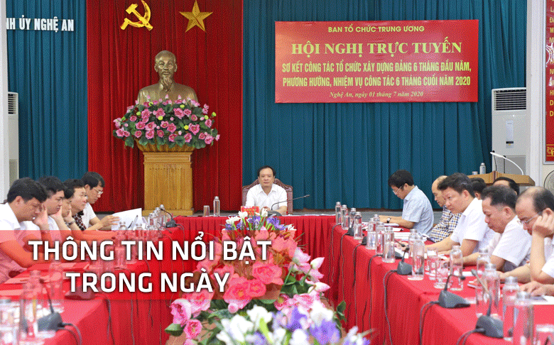 Nghệ An: Thông tin nổi bật ngày 1/7