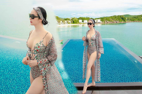 Giáng My lại gây 'sốt' bởi sắc vóc hút hồn ở tuổi U50