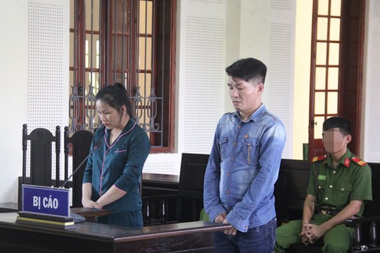 Cặp vợ chồng hờ từ Thái Nguyên vào Nghệ An vận chuyển hêroin